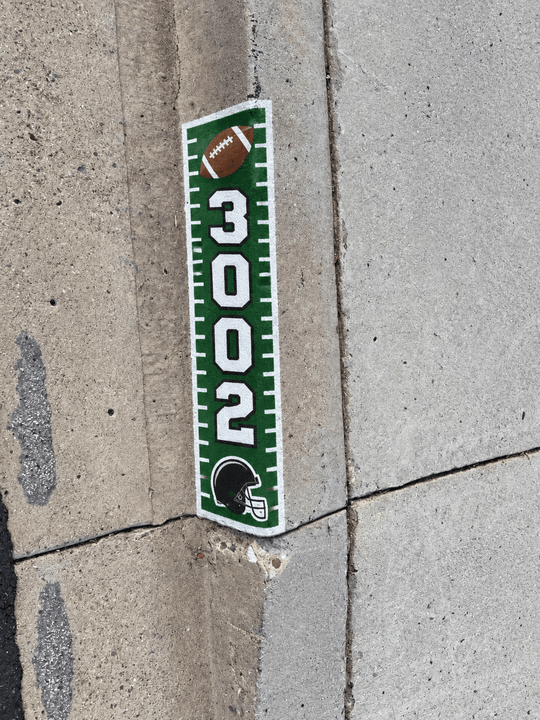 Game Day curb design reference